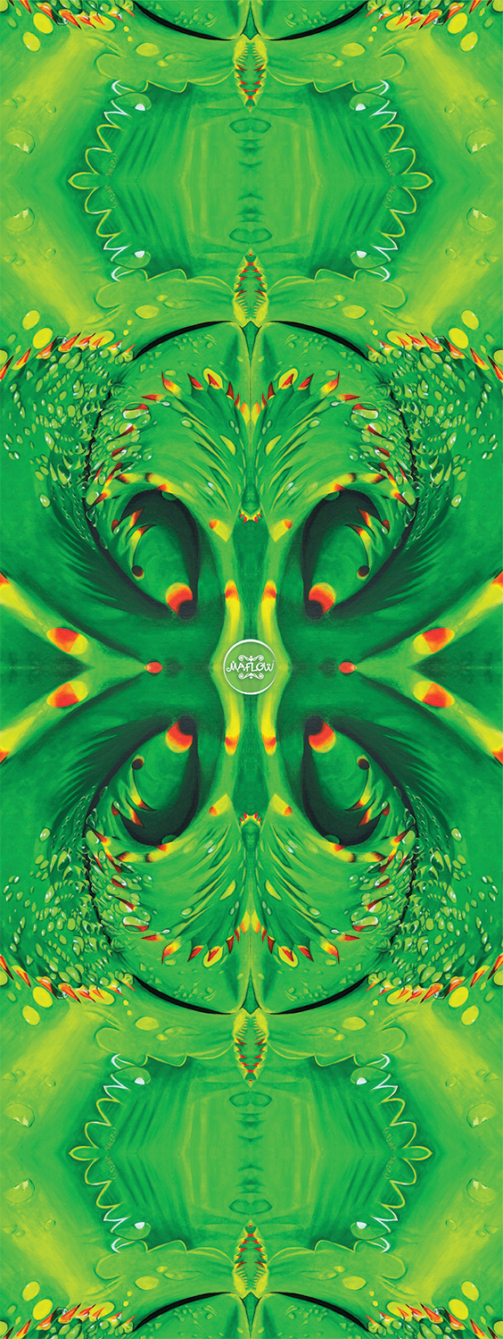 Black Dot Dive Yoga Mat